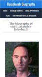 Mobile Screenshot of belsebuubbiography.com
